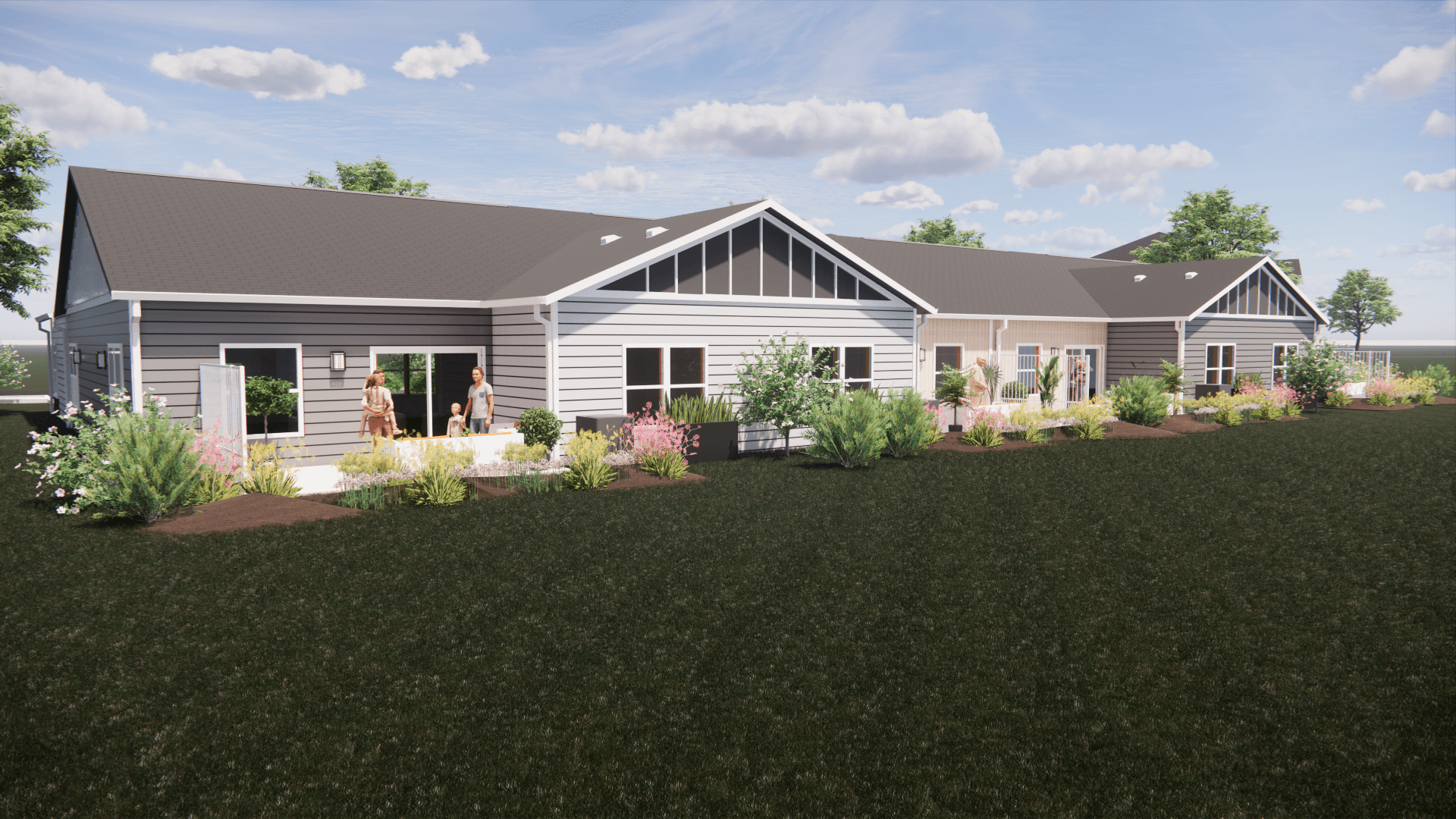 White Pond Reserve ranch rendering